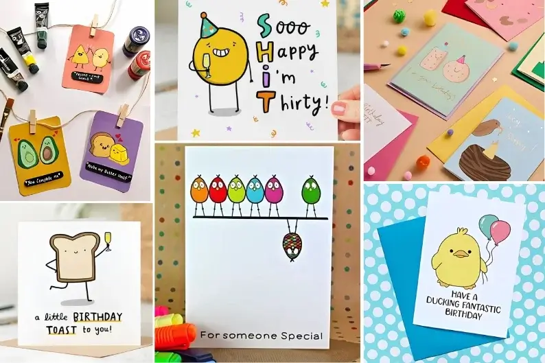 Homemade Birthday Card Tutorials