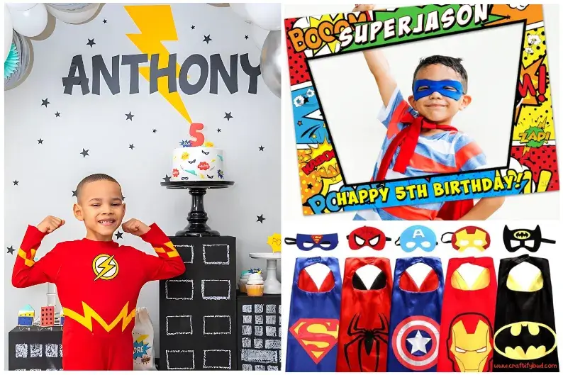 Superhero Birthday Party Ideas