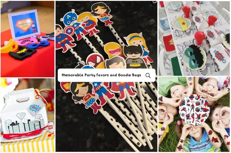 Superhero Themed Party