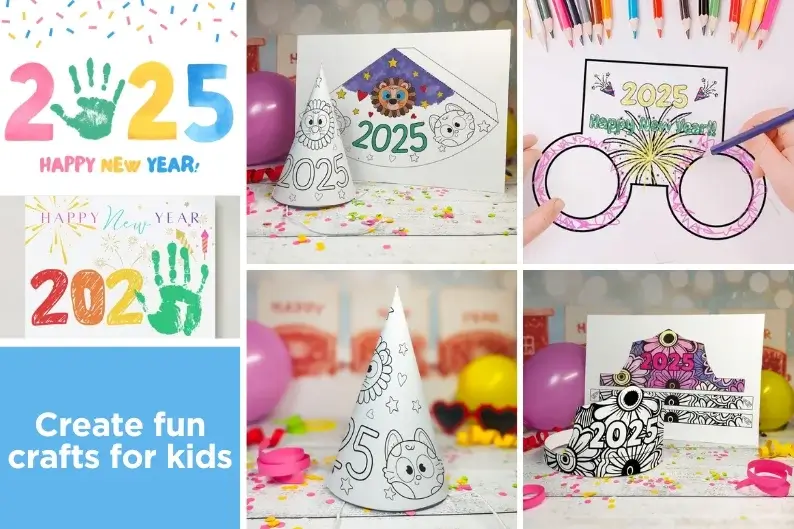New Year's Eve crafts for toddlers