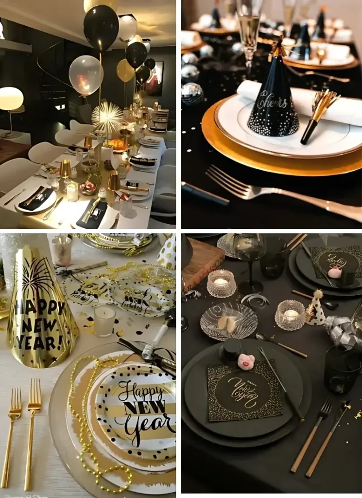 New Year party DIY projects