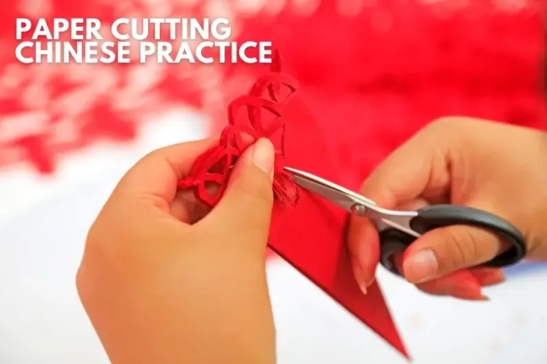 Paper cutting crafts for Chinese New Year