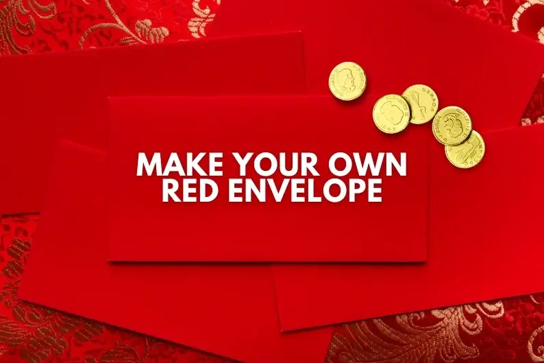 Red envelope DIY crafts