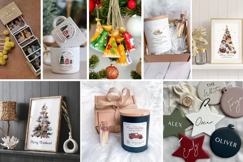 Personalized Christmas Photo Frames