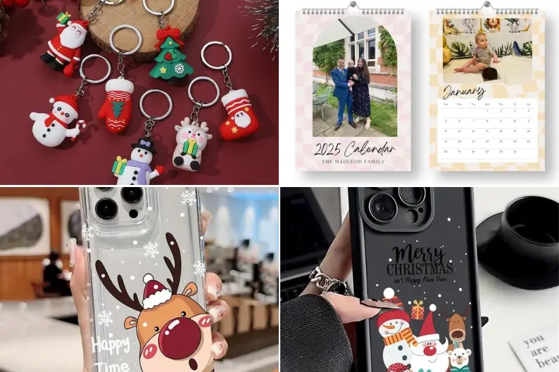 Christmas Gifts with Custom Messages