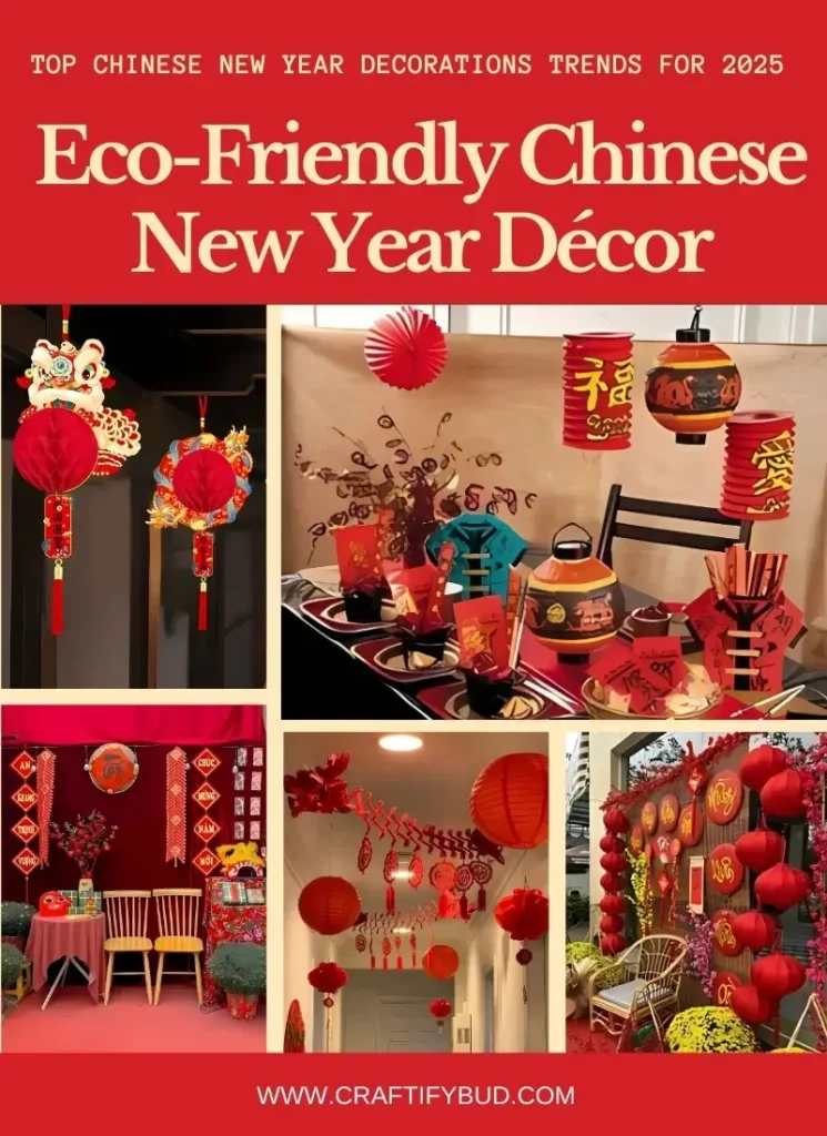 Red and gold decorations