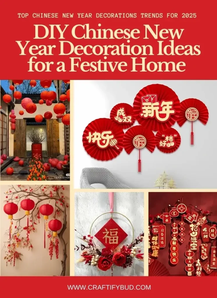 Festive red lantern ideas