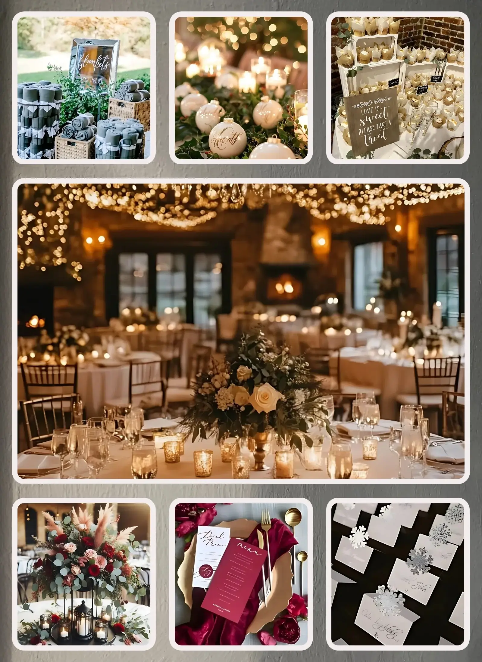 Seasonal wedding flowers