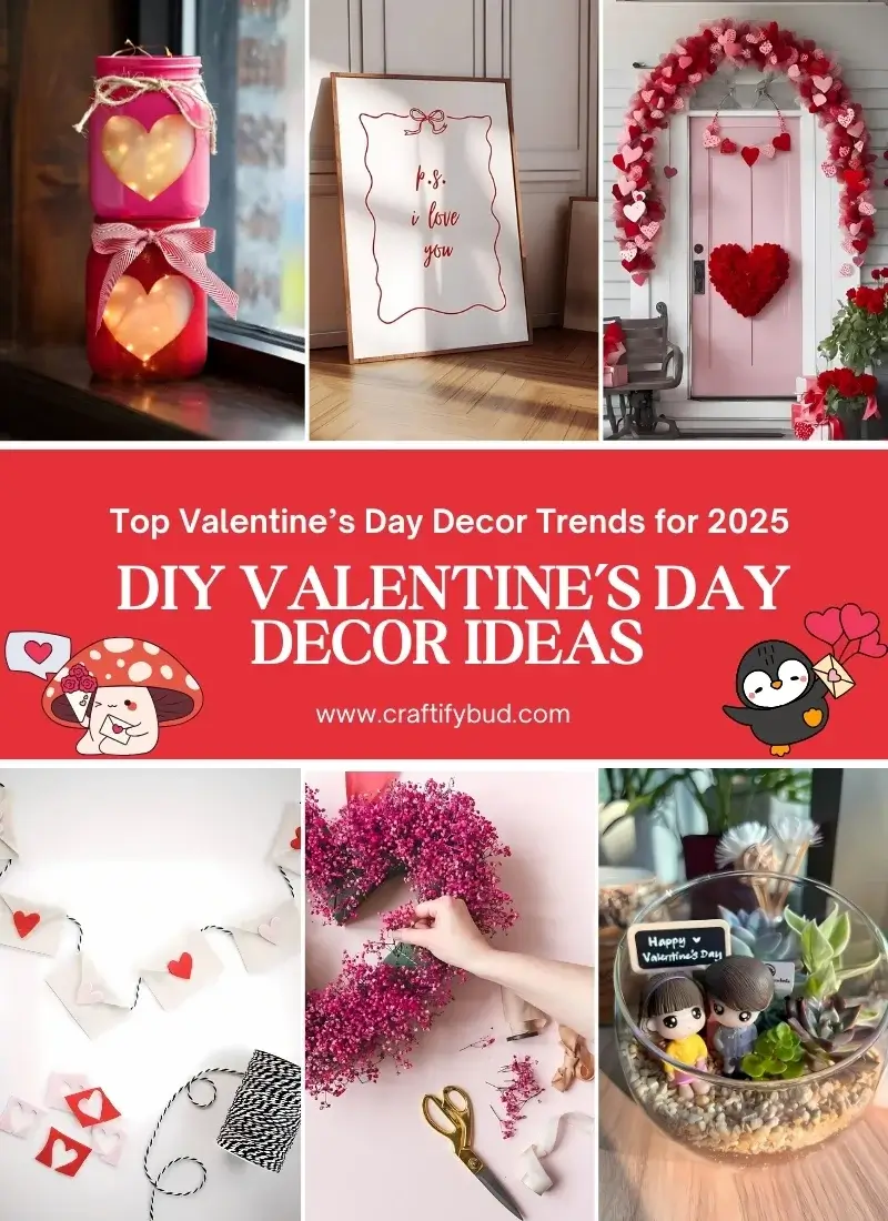 Eco-friendly Valentine's Day decorations