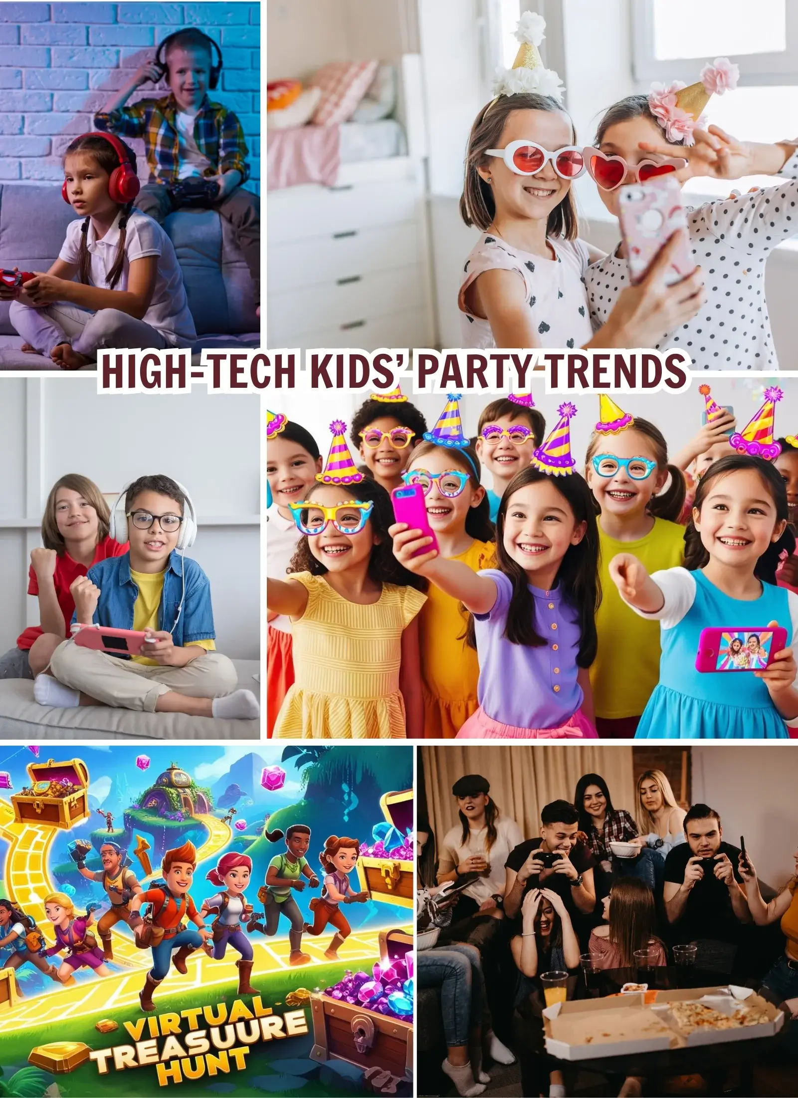 High-tech birthday party themes