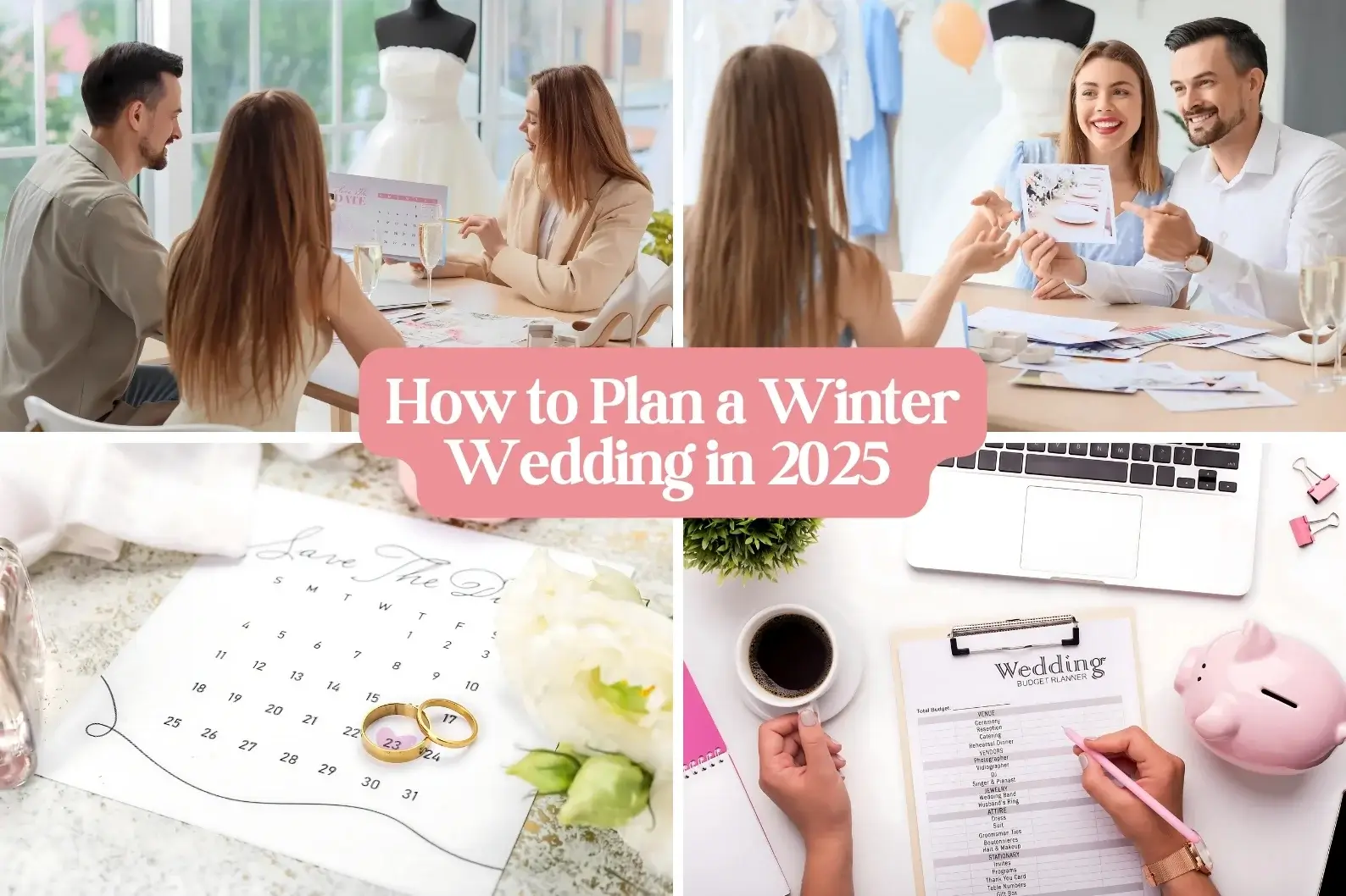 Romantic winter weddings