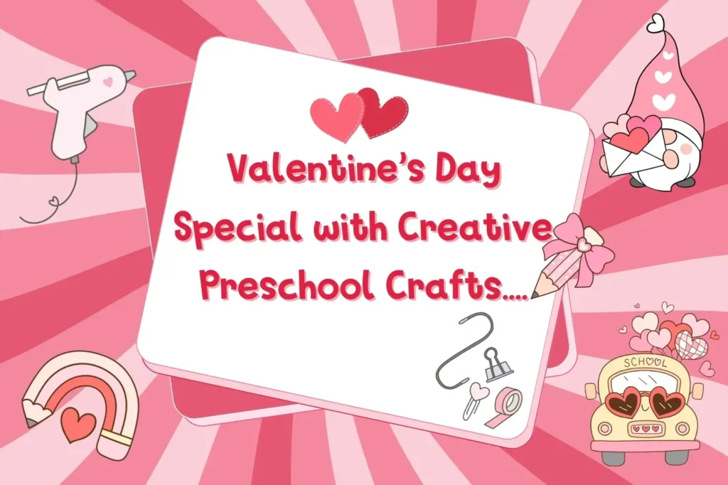 Simple Valentine’s crafts for little ones