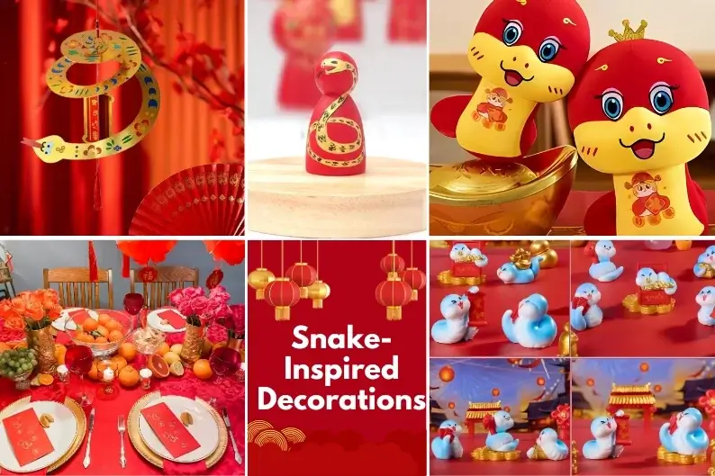 Year of the Snake decorations