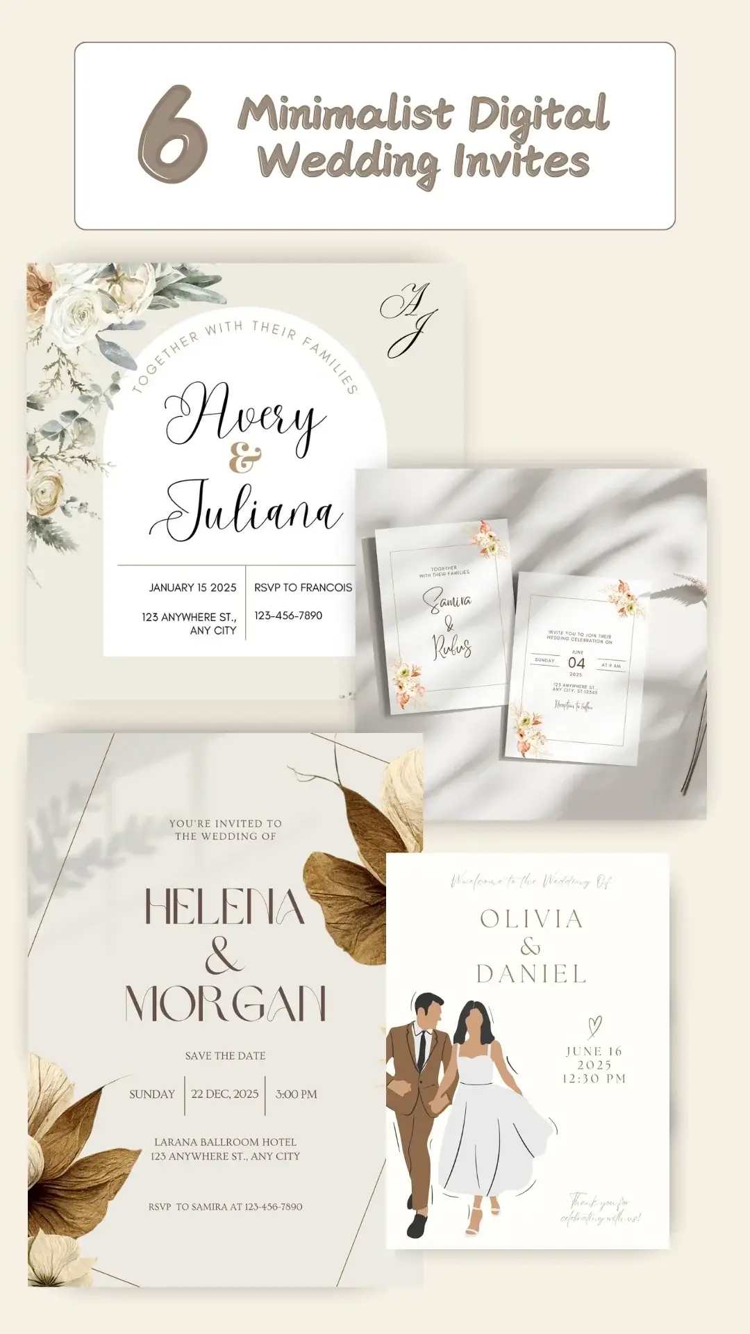 Wedding invitation maker