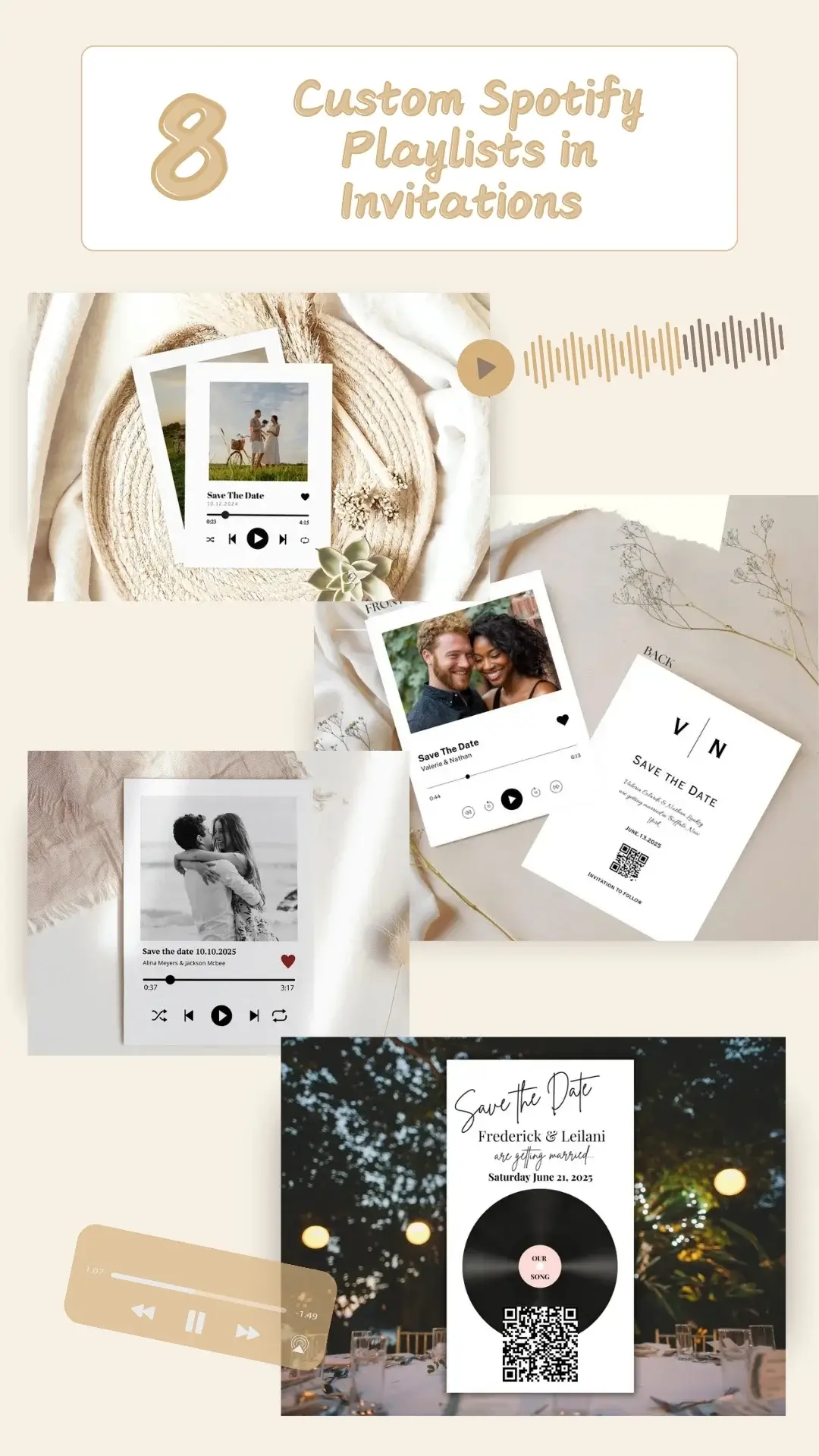 Online wedding invitation templates