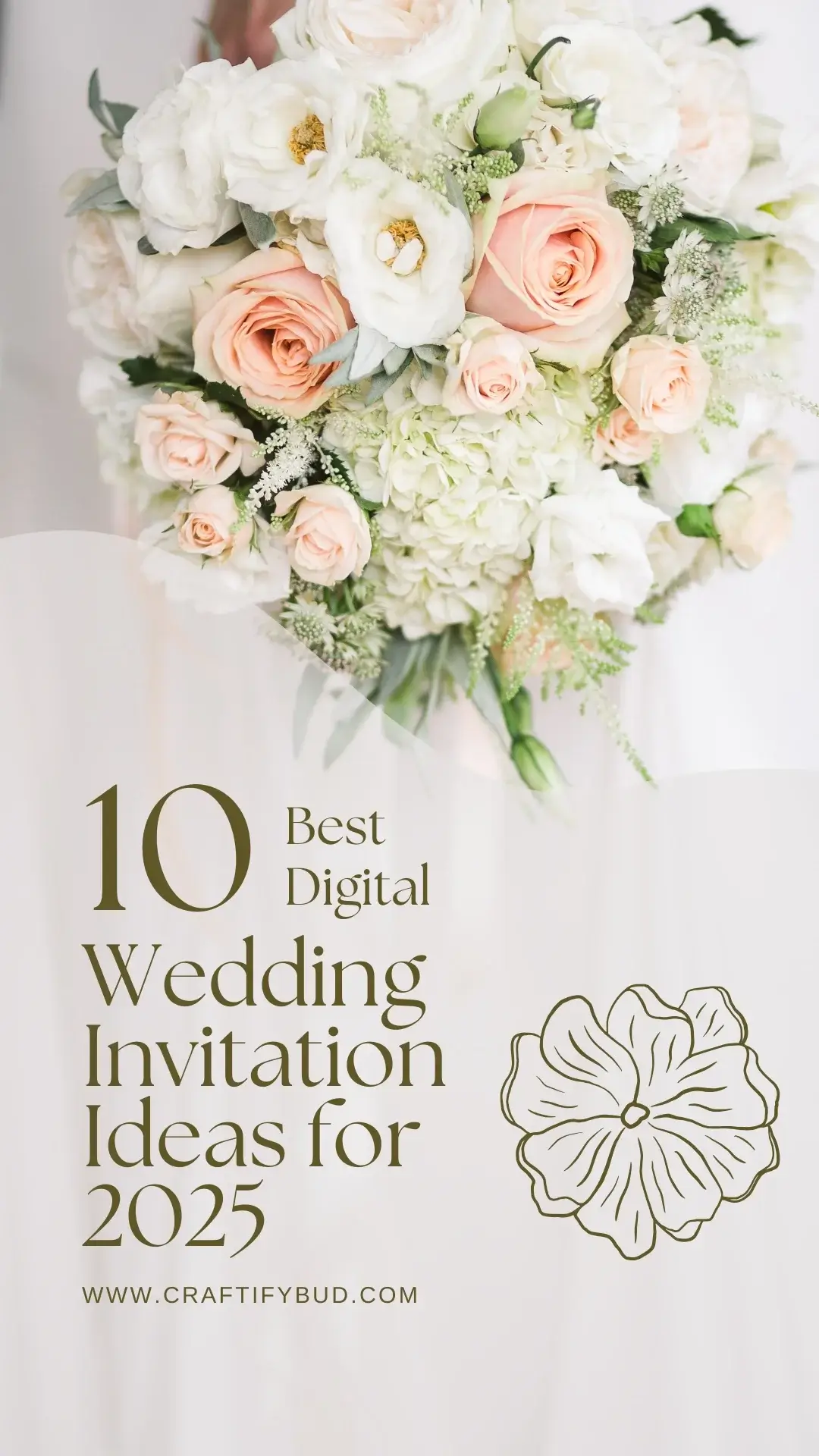 Digital wedding card