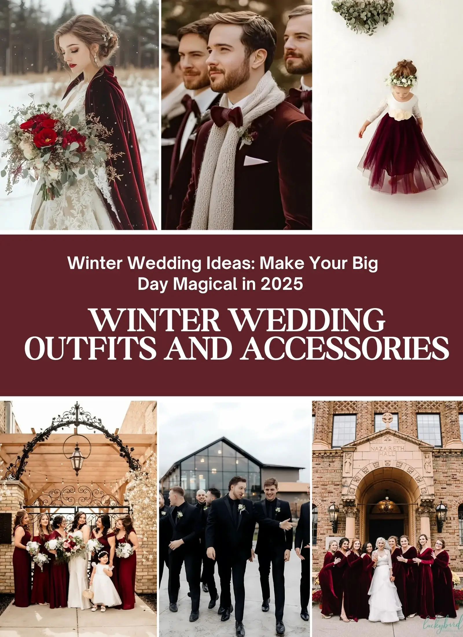 Cosy winter wedding vibes