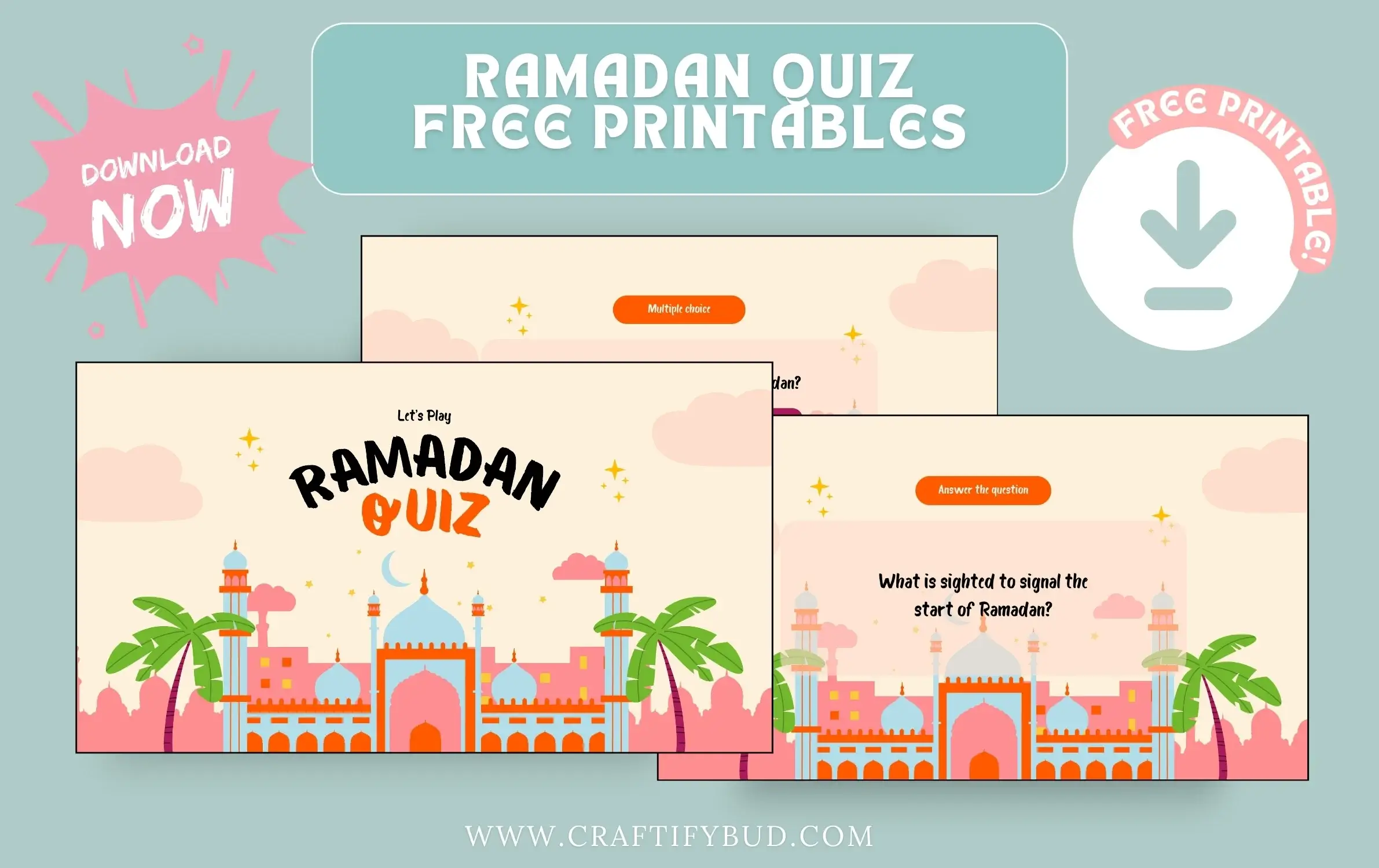 Ramadan Productivity Planner