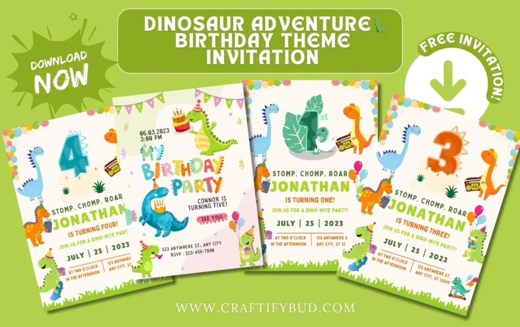 Printable birthday invitation