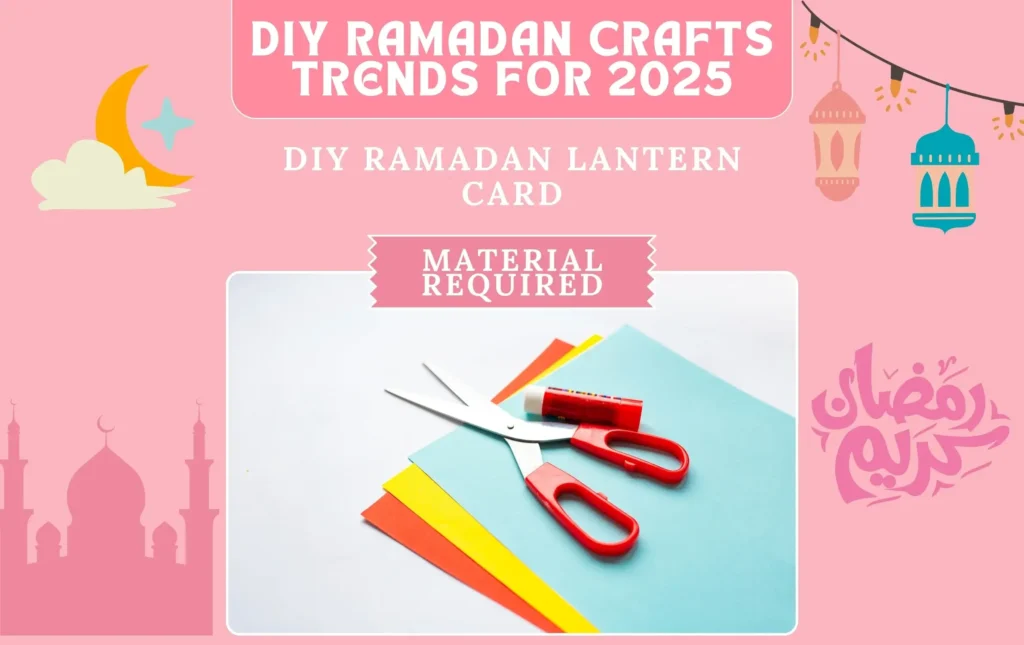 Paper plate Ramadan crafts
