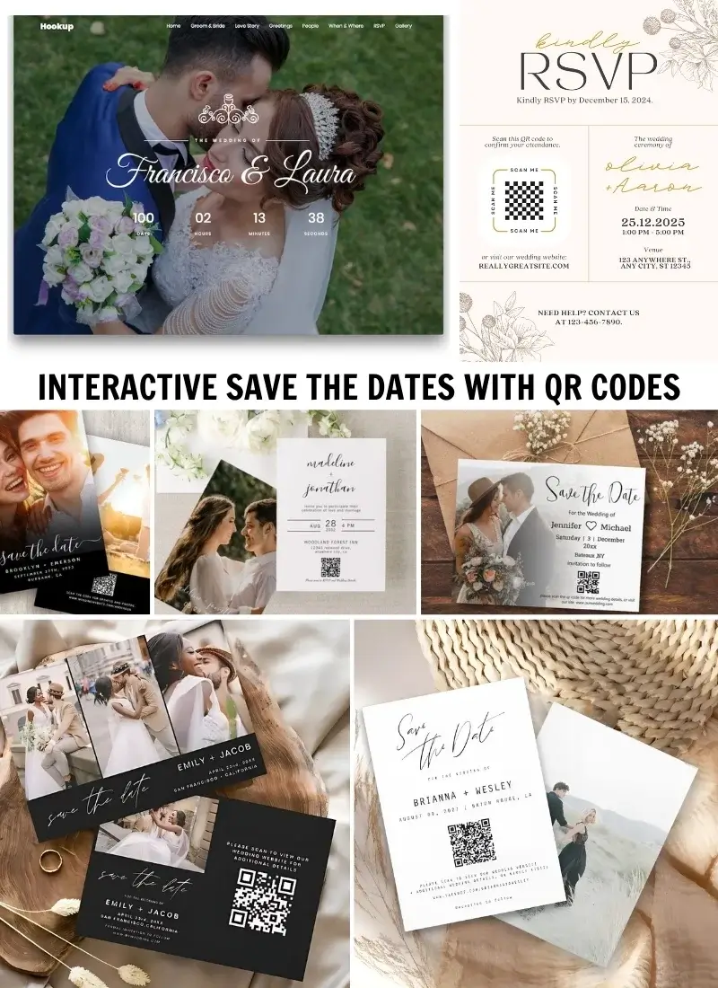 Save the date template