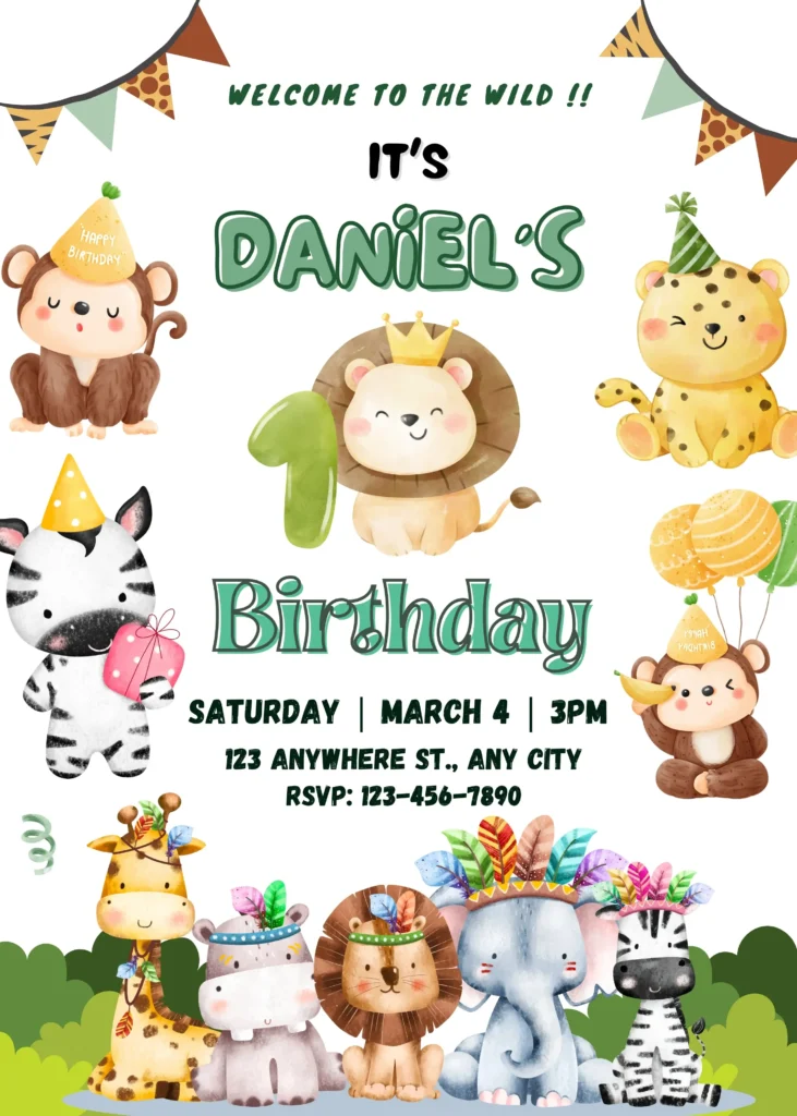 Free birthday invitation templates