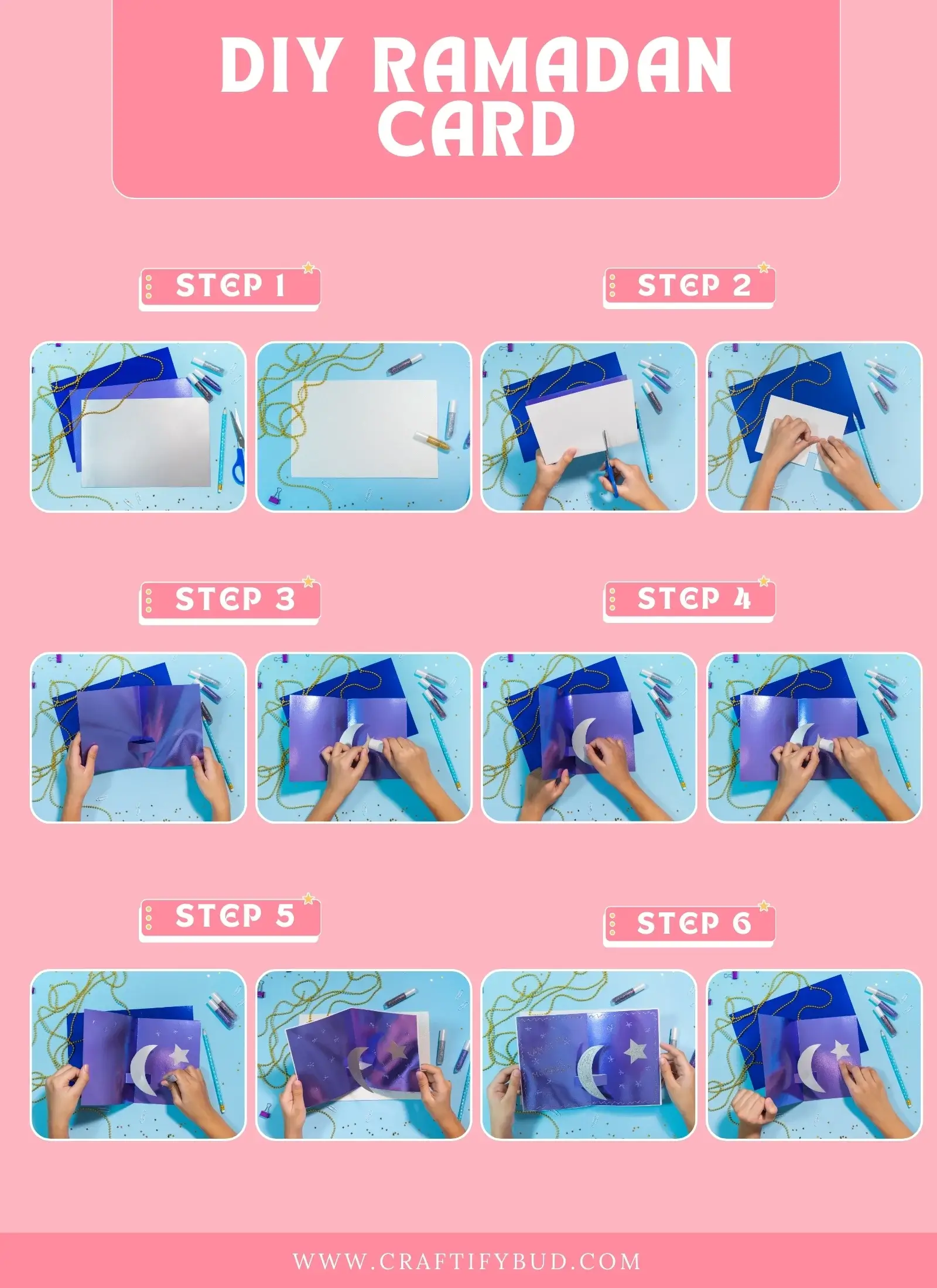 Eid greeting cards DIY