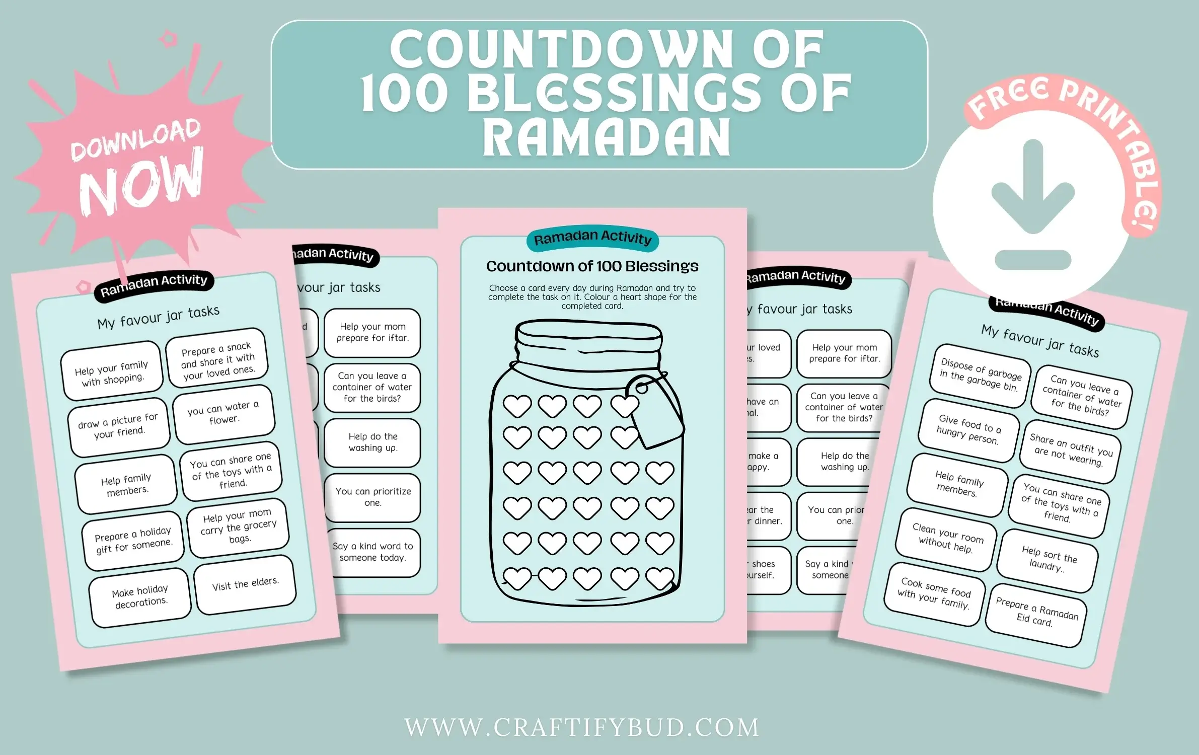 Ramadan Goals Planner