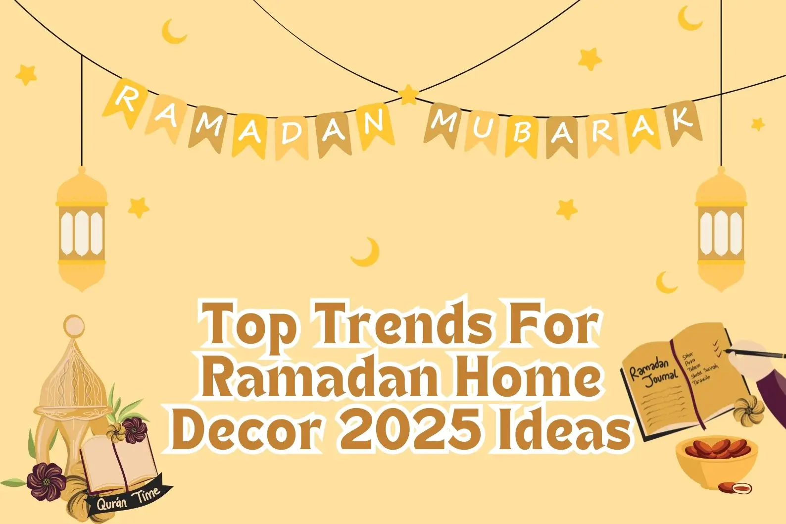 DIY Ramadan decorations