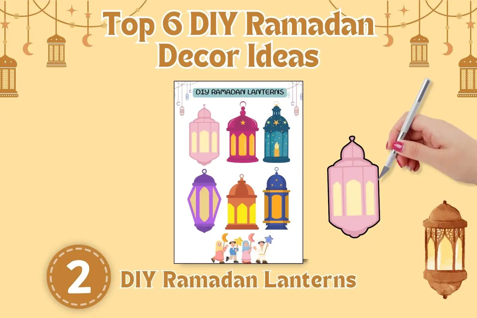 Ramadan decoration ideas at home