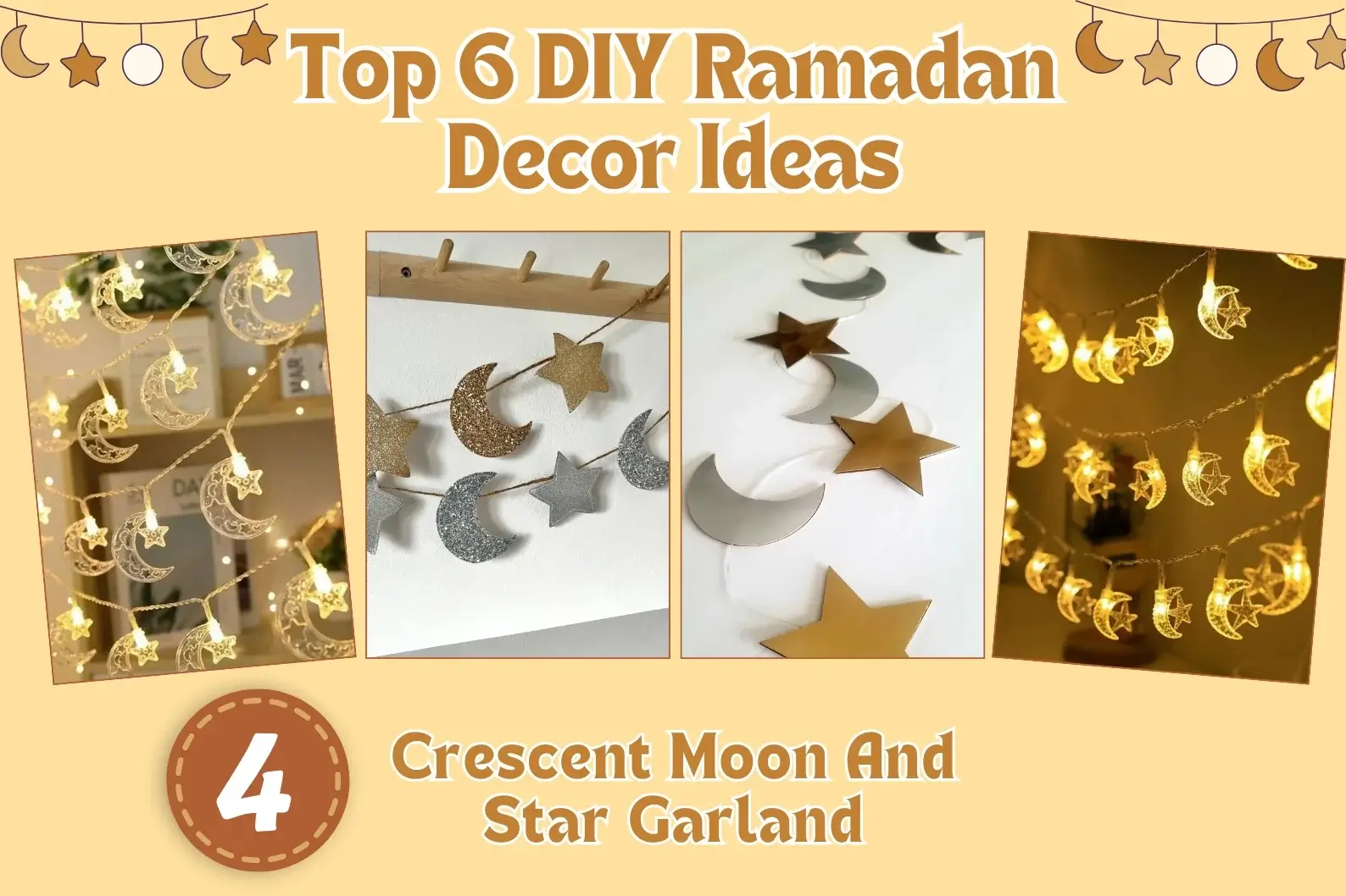 Islamic home decor for Ramadan