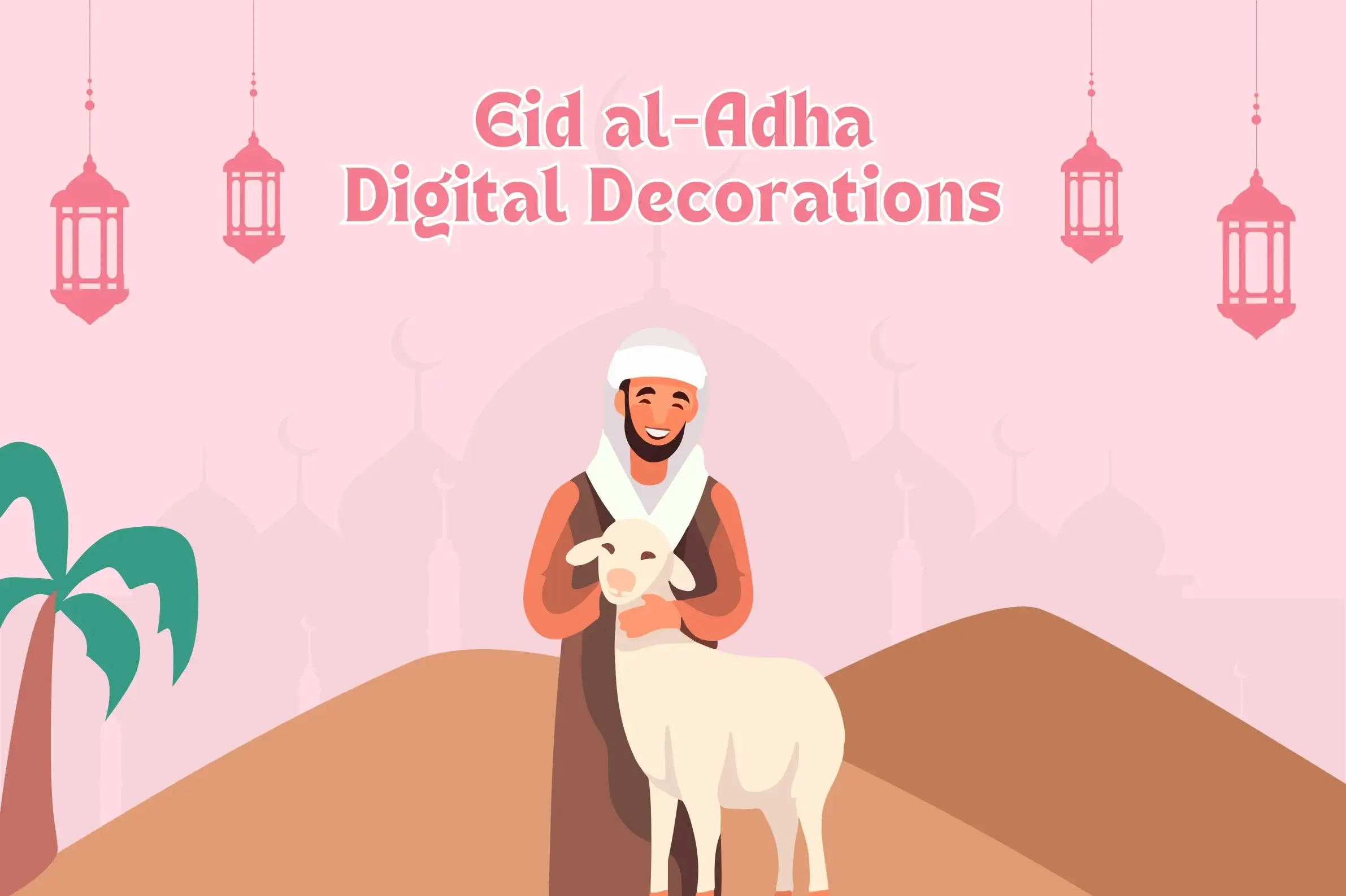 Eid celebration decoration at home