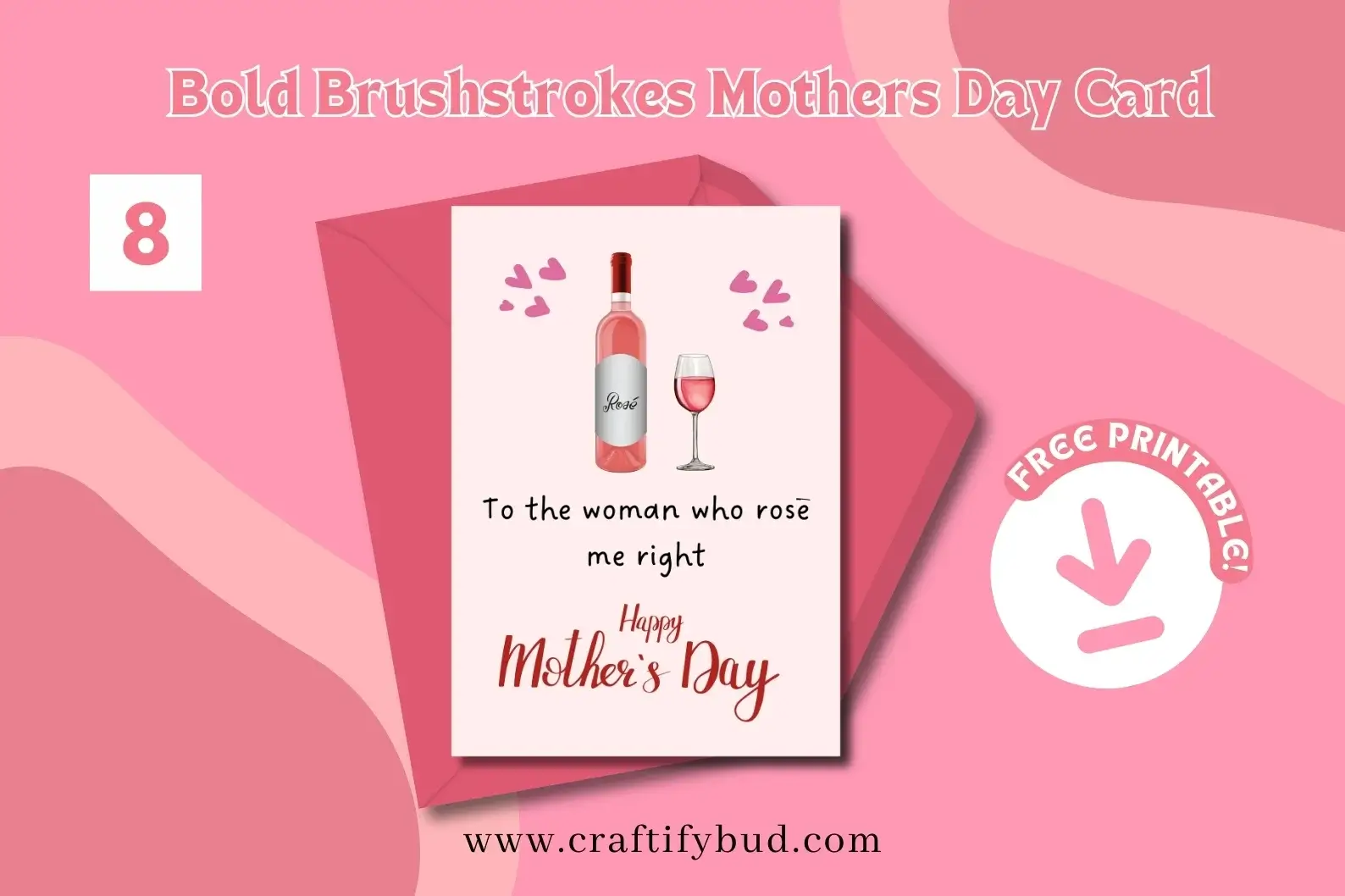 Mothers Day card PDF free