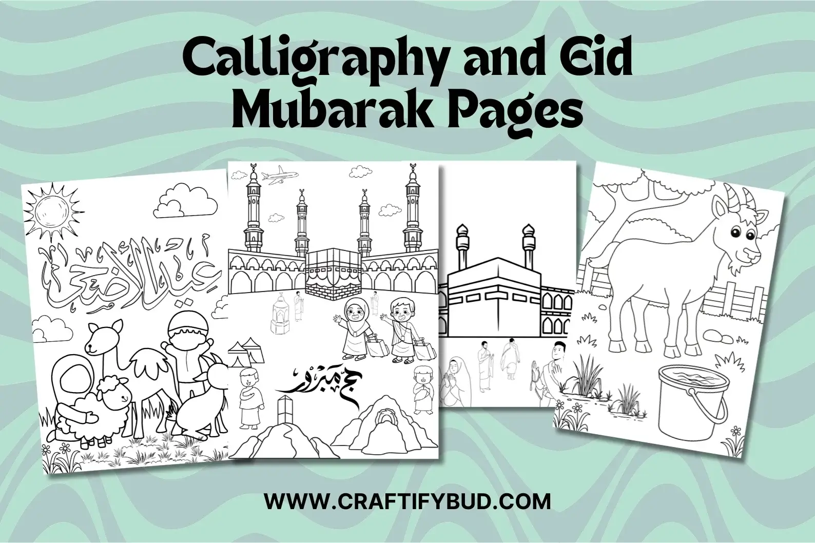 Free printable Eid al-Adha coloring pages for kids