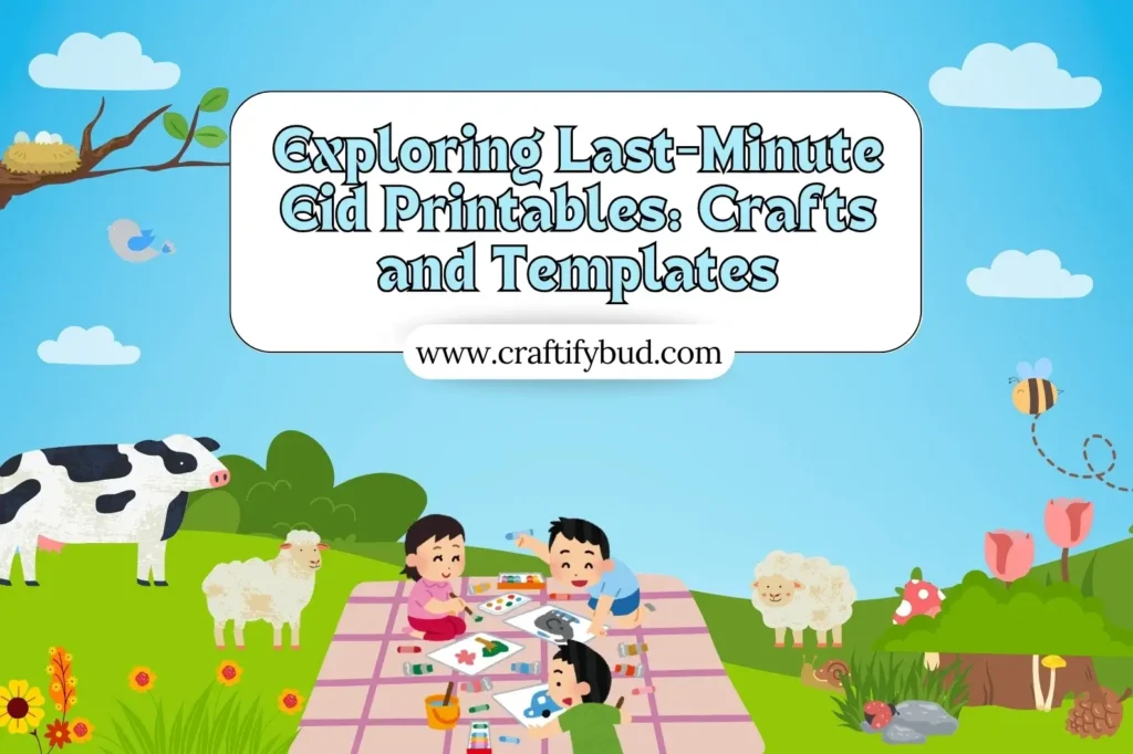 Last-minute Eid printables