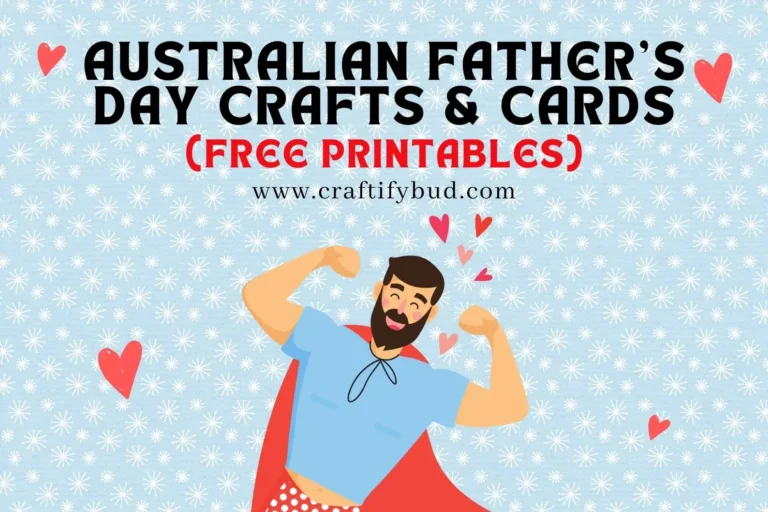 Australian Father’s Day Crafts