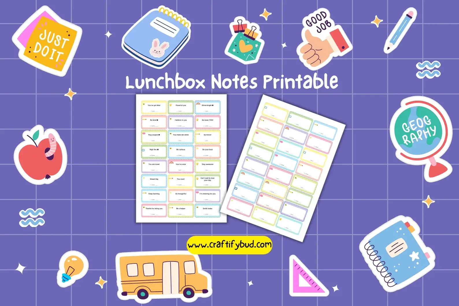 back-to-school printables