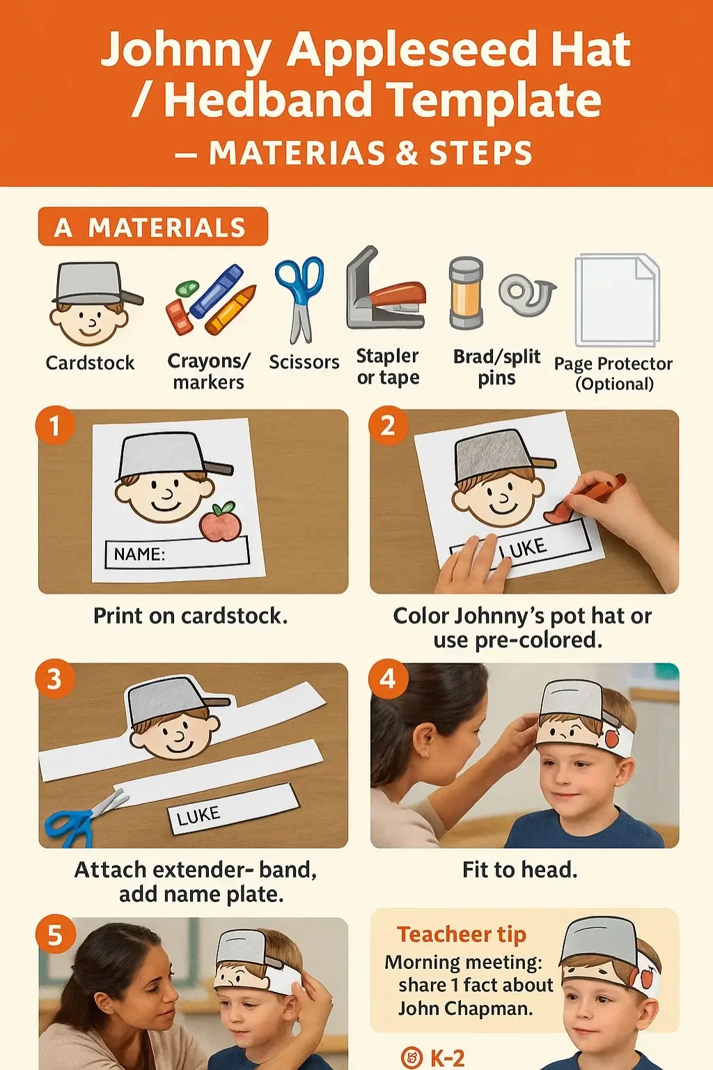 Johnny Appleseed Day activities