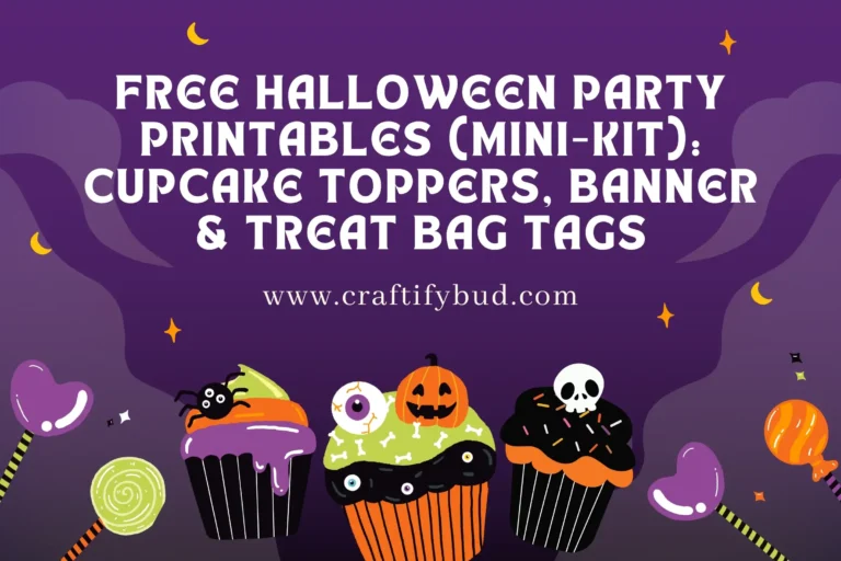 free halloween party printables