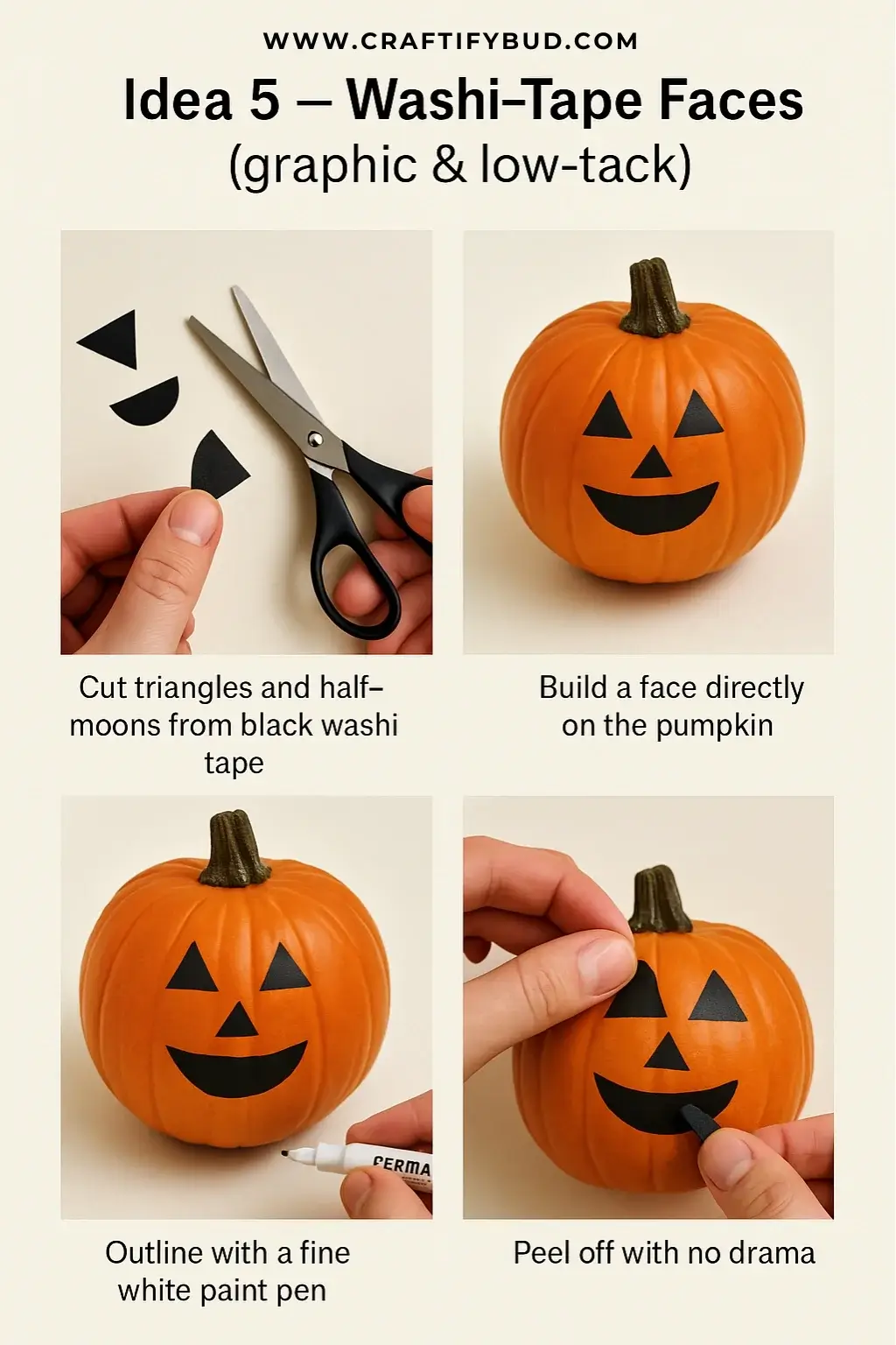 Washi-Tape Faces