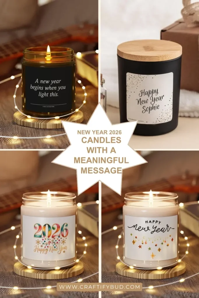 Candles with a Meaningful Message