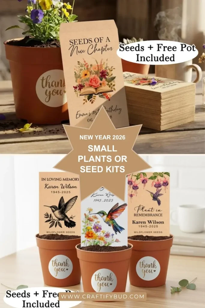 Small Plants or Seed Kits