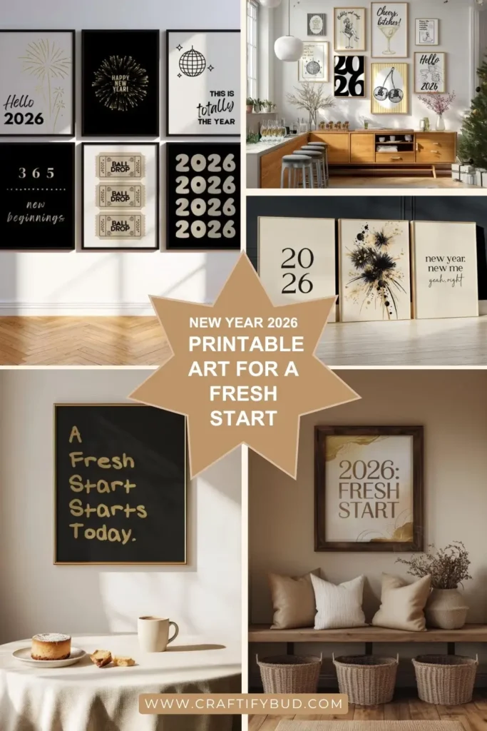 Printable Art for a Fresh Start