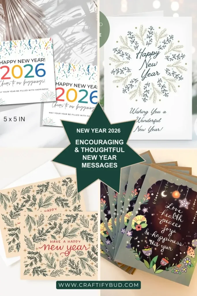 Encouraging & Thoughtful New Year Messages