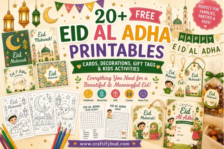 free Eid Al Adha printables