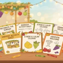 Free Sukkot Printables for Kids — Crafts, Coloring & Activities