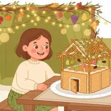 Edible Sukkah Craft for Kids — Easy Graham Cracker Sukkah