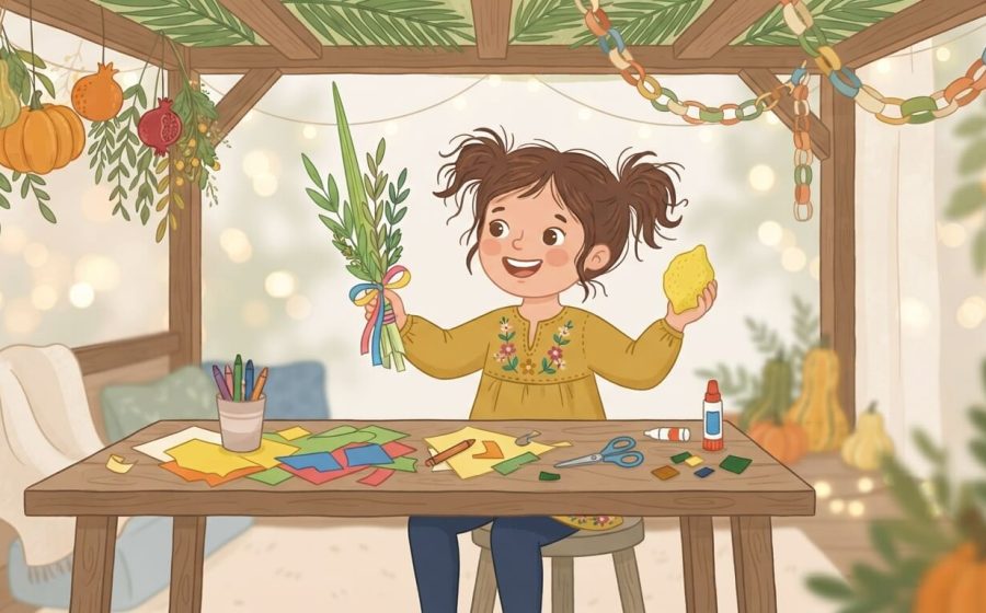Lulav and Etrog Craft for Kids β Free Printable Template