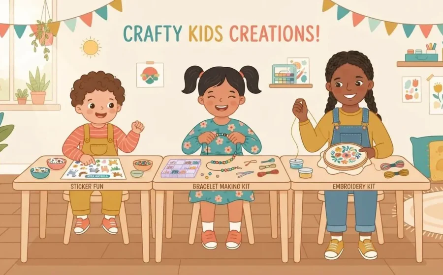 Best Craft Kits for Kids by Age (3β5, 6β8, 9β12)