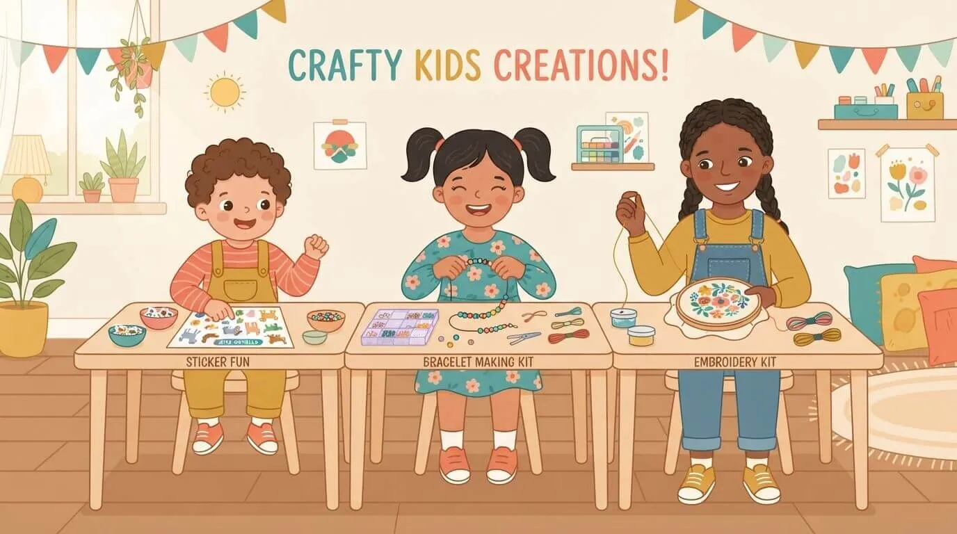 Best Craft Kits for Kids by Age (3–5, 6–8, 9–12)